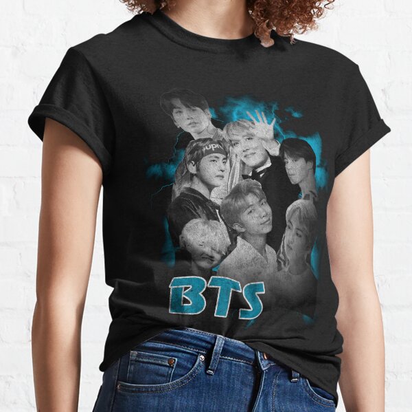 BTS Vintage Retro official merch S/S Tee 03 newest (RM) Medium - Gray (New)