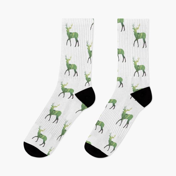 Item preview, Forest deer silhouette designed and sold by Misschemical.