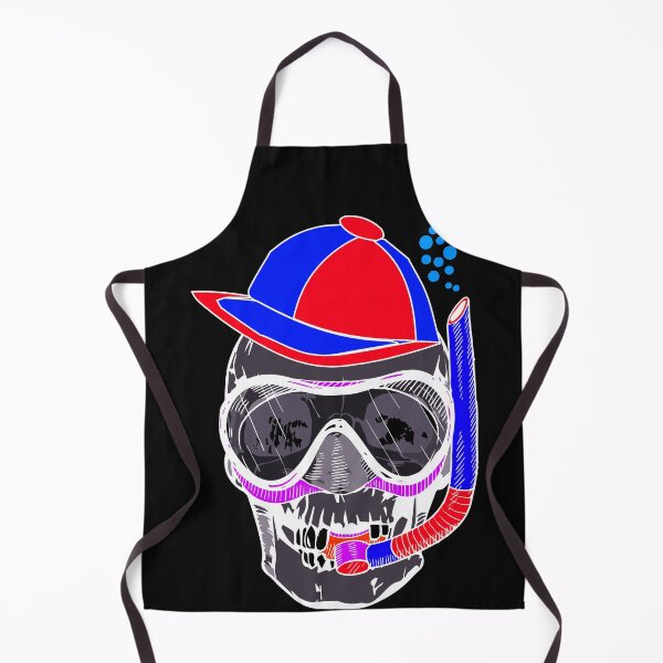 Item preview, Skull skull with snorkel and mask designed and sold by tarek25.