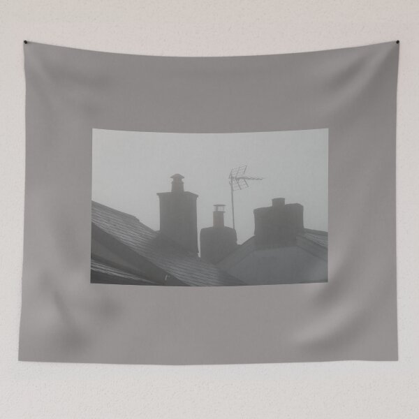 Item preview, Devon chimneys in the mist designed and sold by Emma  Amies.