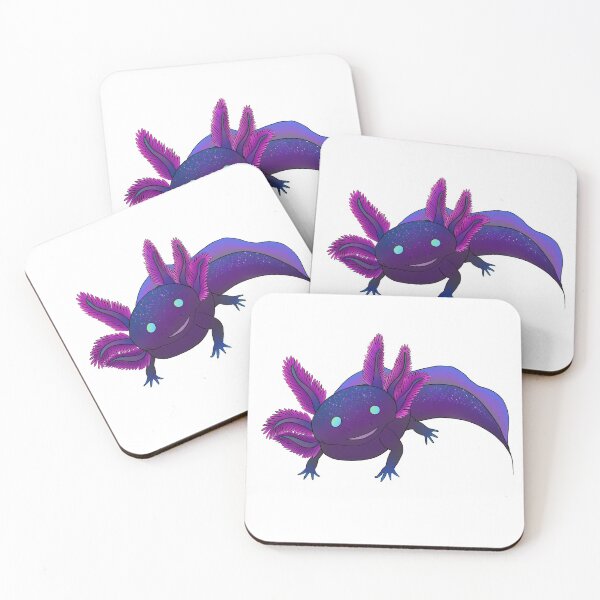 Item preview, Galaxy Axolotl Purple designed and sold by Rosie June.