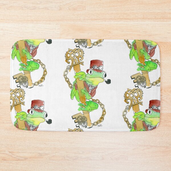 Item preview, Steampunk Clothed Watercolour Frog designed and sold by MenagerieMayhem.