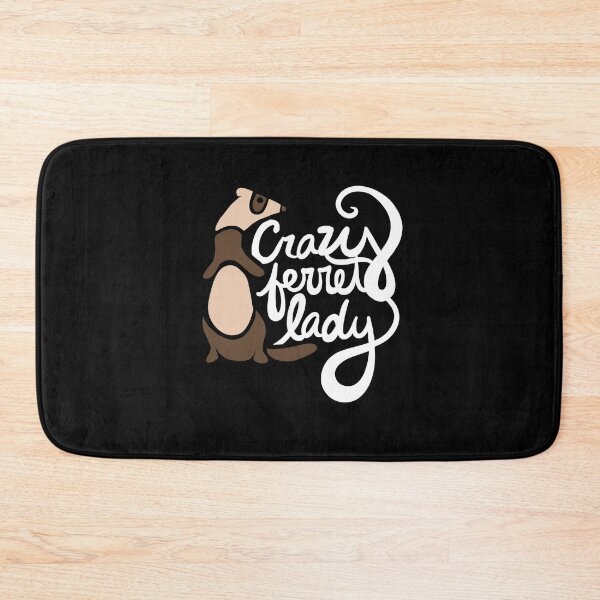 Item preview, Crazy Ferret Lady designed and sold by FrictionMaxxing.