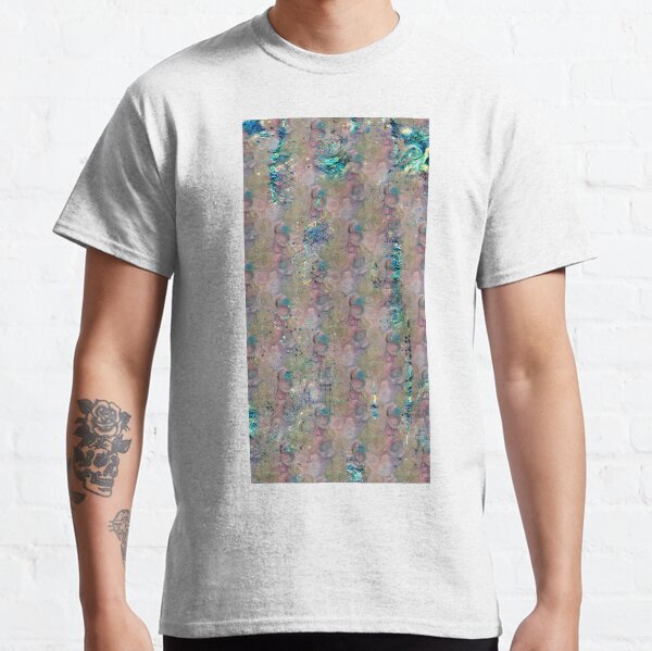 Abstract Painting 090820.1, Dusty Rose Galaxy Over Starry Night Classic T-Shirt