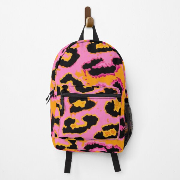 Item preview, orange n pink leopard designed and sold by Kaity Lee.
