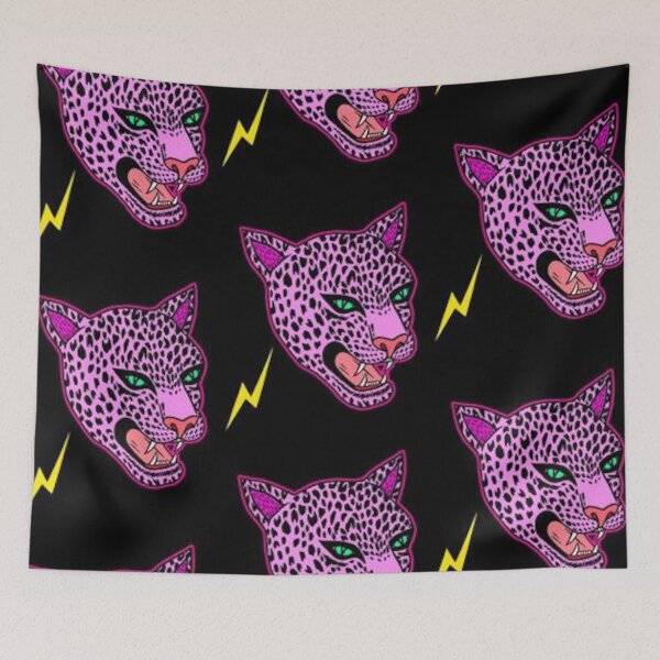 Item preview, purple leopard designed and sold by Kaity Lee.