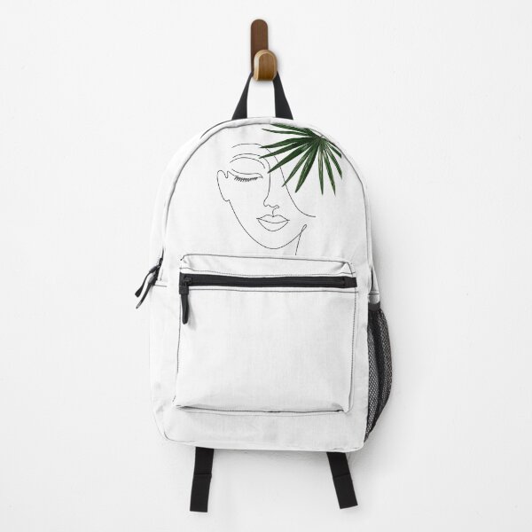 Item preview, Minimalist Face line art and Palm Leaf designed and sold by KA DESIGNS.