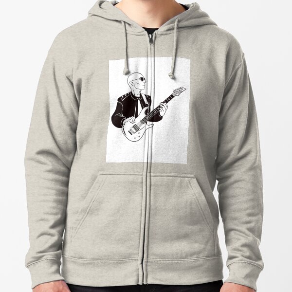 Joe Satriani Zipped Hoodie