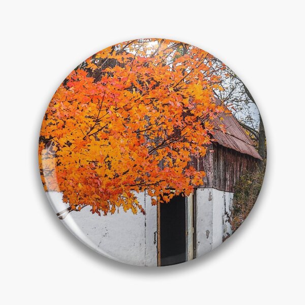 Item preview, Autumn Maple With Barn Painterly designed and sold by mljdwhite.
