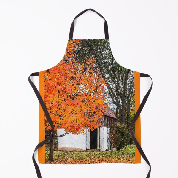 Item preview, Autumn Maple With Barn Painterly designed and sold by mljdwhite.