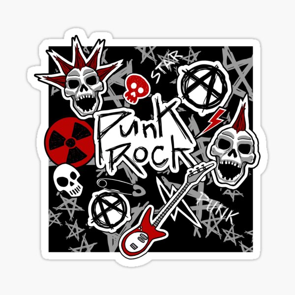 punk rock - Band - Sticker