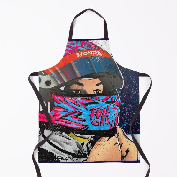 Item preview, Pierre Gasly, Full Gas - F1 graffiti painting by DRAutoArt designed and sold by DRAutoArt.