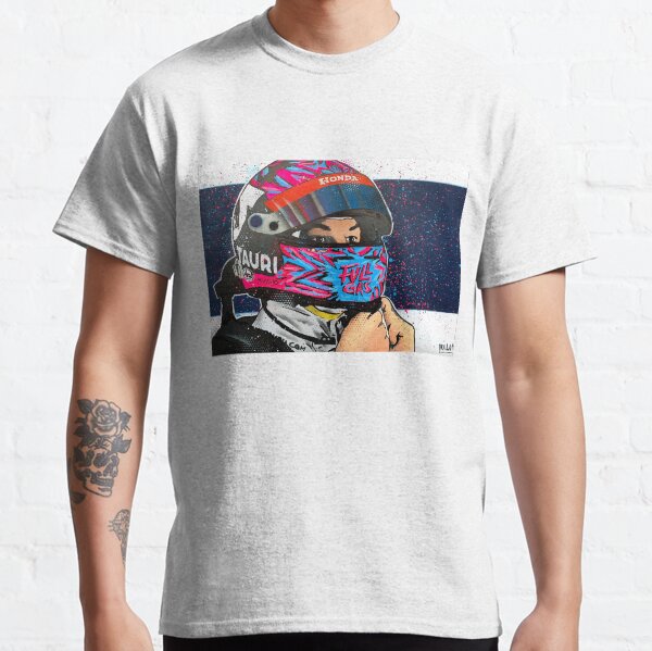 Pierre Gasly, Full Gas - F1 graffiti painting by DRAutoArt Classic T-Shirt
