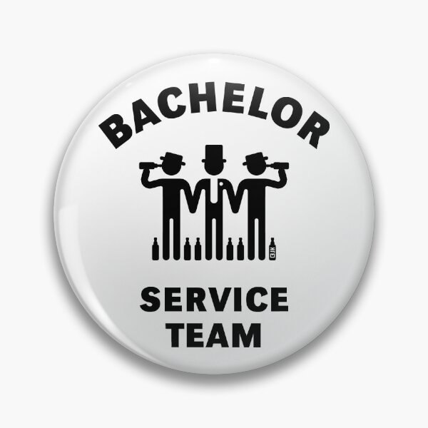 Item preview, Bachelor Service Team (Groom / Stag Party / Wedding / Black) designed and sold by MrFaulbaum.