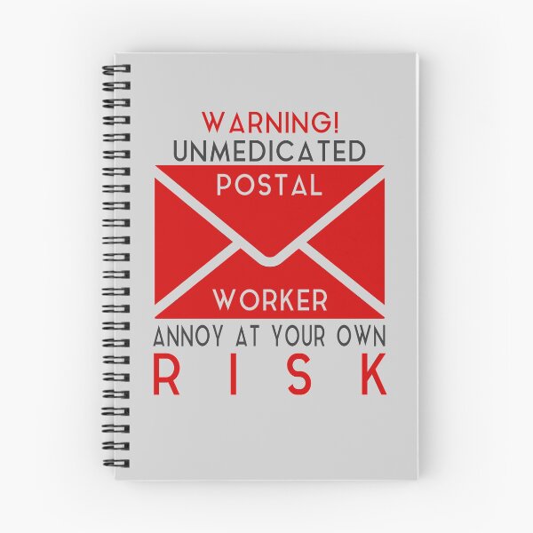 Item preview, Funny Post Office Unmedicated Postal Worker Mail Carrier Mailman designed and sold by TopTeeShop.