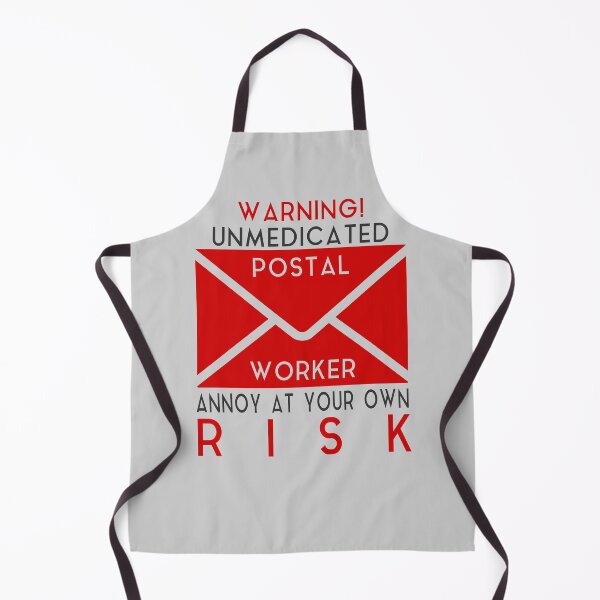 Item preview, Funny Post Office Unmedicated Postal Worker Mail Carrier Mailman designed and sold by TopTeeShop.