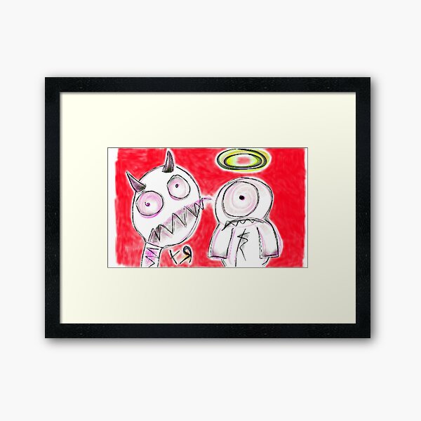 "Red" by Richard F. Yates Framed Art Print