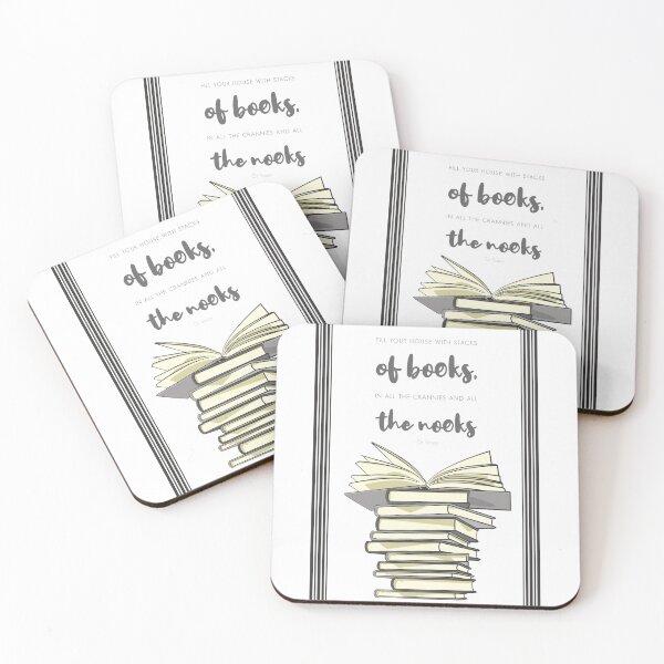 Item preview, Books - Crannies and Nooks Quote designed and sold by ladyfacecreates.
