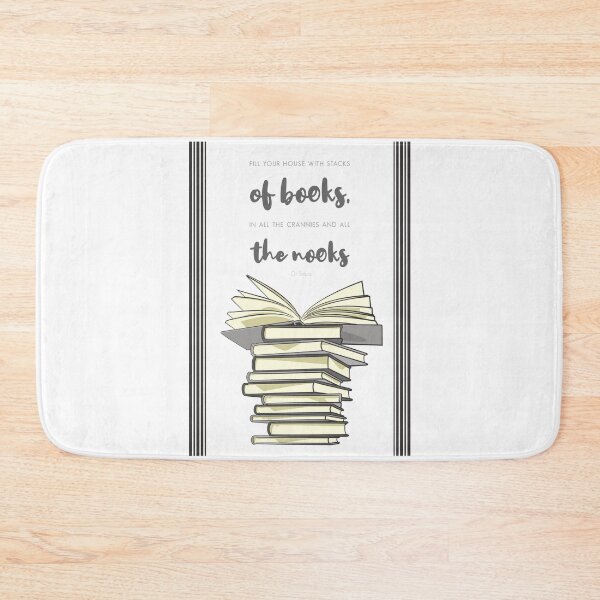 Item preview, Books - Crannies and Nooks Quote designed and sold by ladyfacecreates.