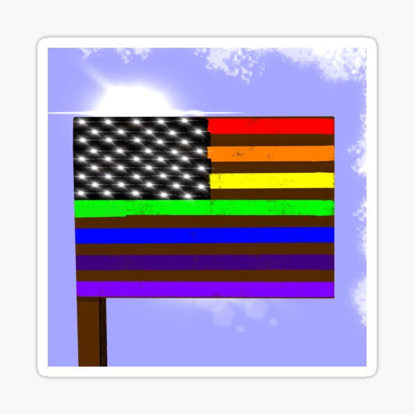 Freedom Sunrise Sticker
