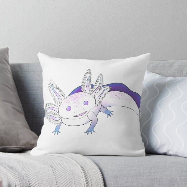 Item preview, Galaxy Axolotl White designed and sold by Rosie June.