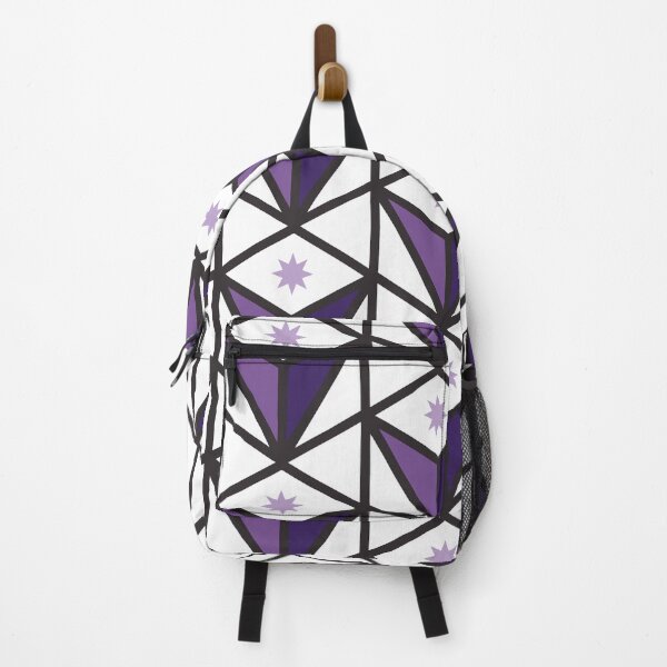 Item preview, Reverse Pyramid Star Pattern – Purple & Lilac designed and sold by RoguePatterns.