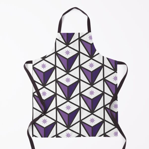 Item preview, Reverse Pyramid Star Pattern – Purple & Lilac designed and sold by RoguePatterns.