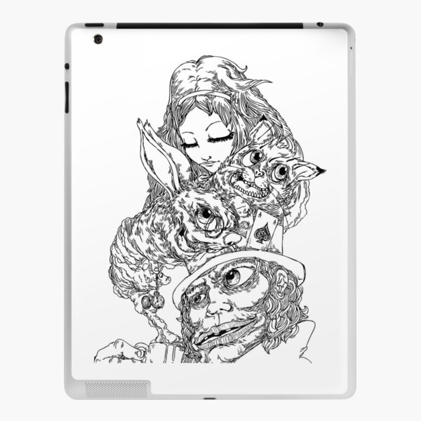 Alice & The Mad Hatter - tablet cases iPad Skin