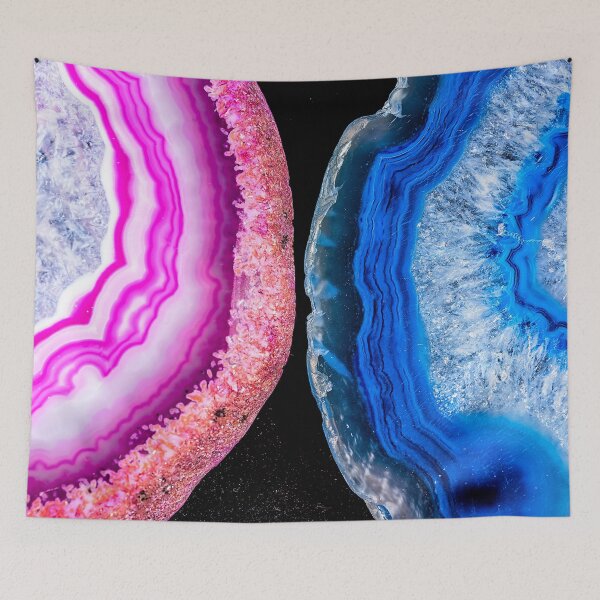 Item preview, Pink and Blue agates designed and sold by Roger Porter Photography.