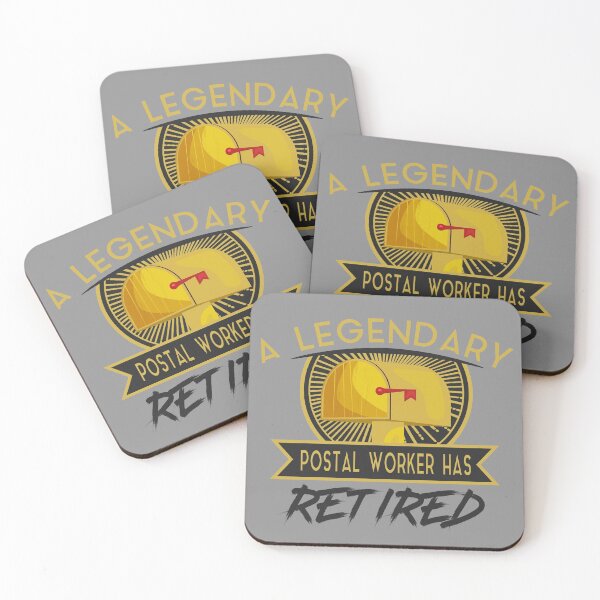 Item preview, Funny Post Office A Legendary Postal Worker Has Retired Mail Carrier Mailman designed and sold by TopTeeShop.