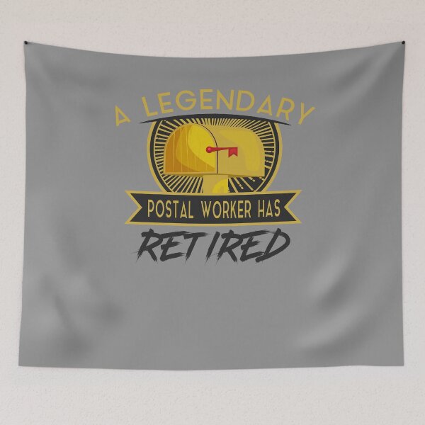 Item preview, Funny Post Office A Legendary Postal Worker Has Retired Mail Carrier Mailman designed and sold by TopTeeShop.