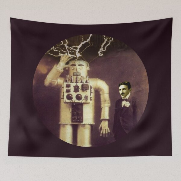 Item preview, Nikola Tesla, Electrical Wizard designed and sold by hazer888.