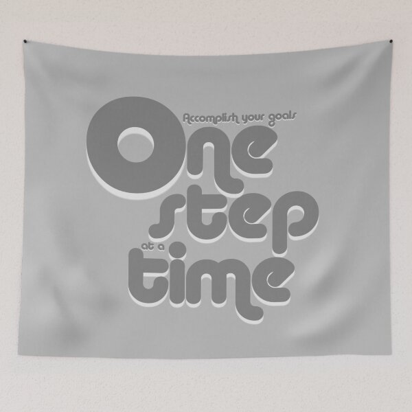 Item preview, ACCOMPLISH YOUR GOALS ONE STEP AT A TIME. designed and sold by Cr1sV.