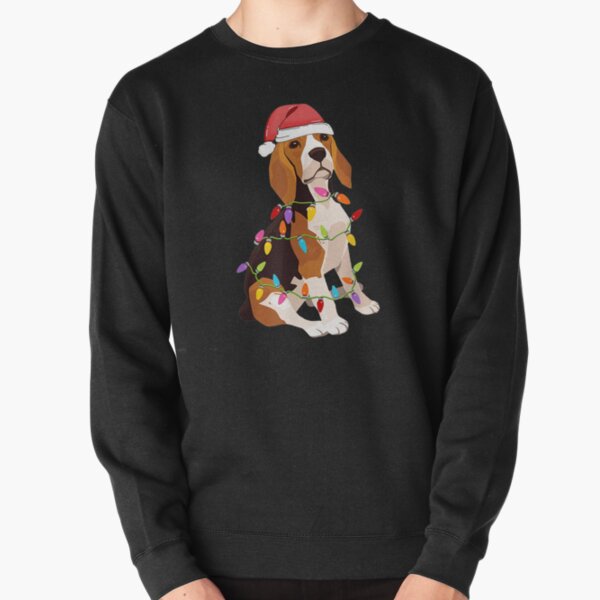 Beagle Dogs Tree Christmas Sweater Xmas s For Dog Lover  Pullover Sweatshirt