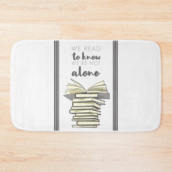 Item preview, Books - Not Alone Quote designed and sold by ladyfacecreates.