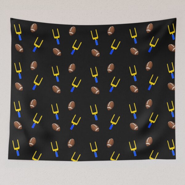 Item preview, Football And Goalpost Pattern designed and sold by Dude  Stuff.