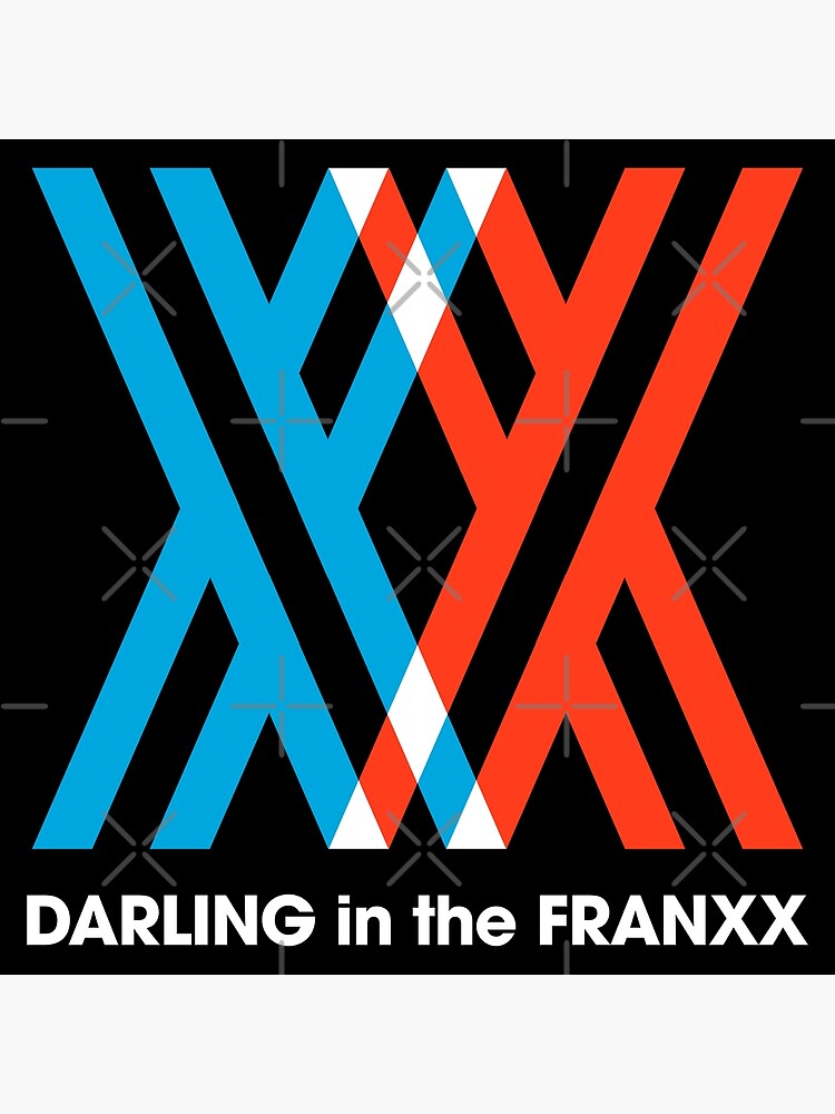 "Darling In The Franxx Logo" Poster by otakuchaneru | Redbubble
