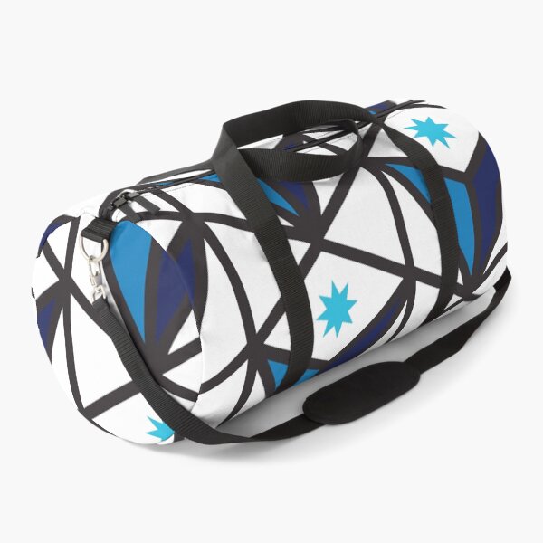 Item preview, Reverse Pyramid Star Pattern – Blue designed and sold by RoguePatterns.