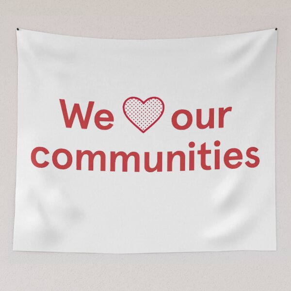 Item preview, Chick-Fil-A we love our communities designed and sold by Sovik Goswami.