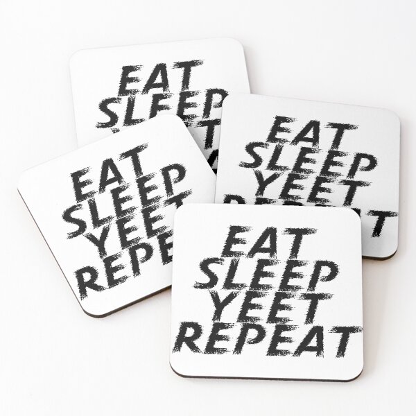Item preview, Eat sleep yeet repeat  designed and sold by Visuals of  Karthik.