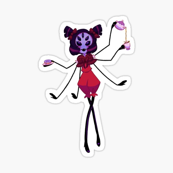 Muffet Sticker By Snublie Redbubble