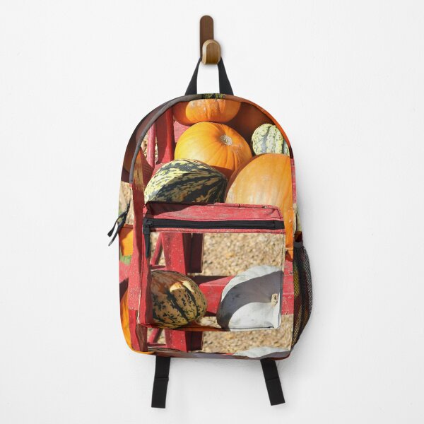 Item preview, A cart full of pumpkins and squashes. designed and sold by pinkal.