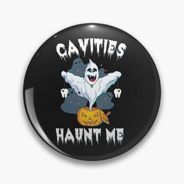 Item preview, Funny Dentist Cavities Haunt Me Halloween Dental Gift designed and sold by KatesFunnyArt.