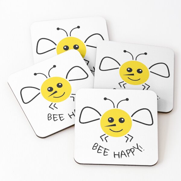 Item preview, Bee happy Cute bee smile designed and sold by Tanja Dianova.