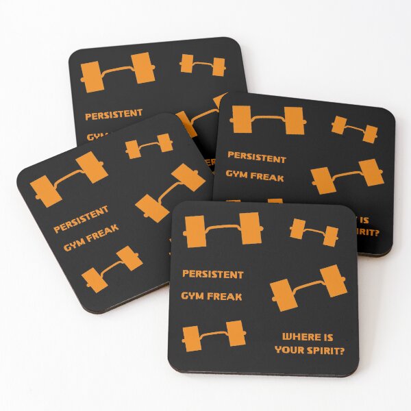 Item preview, Barbell icons (Orange) designed and sold by AnyssNara.