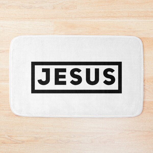 Item preview, Jesus in Black Rectangular Edge designed and sold by bugtalk.