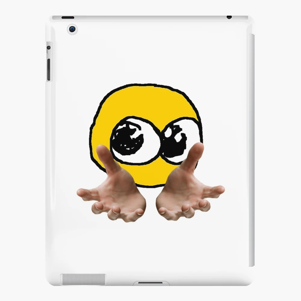 Cursed emoji funny emojis pack | iPad Case & Skin