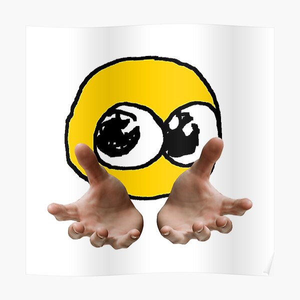 Cursed Emoji Poster By Mandy Kuijper Redbubble