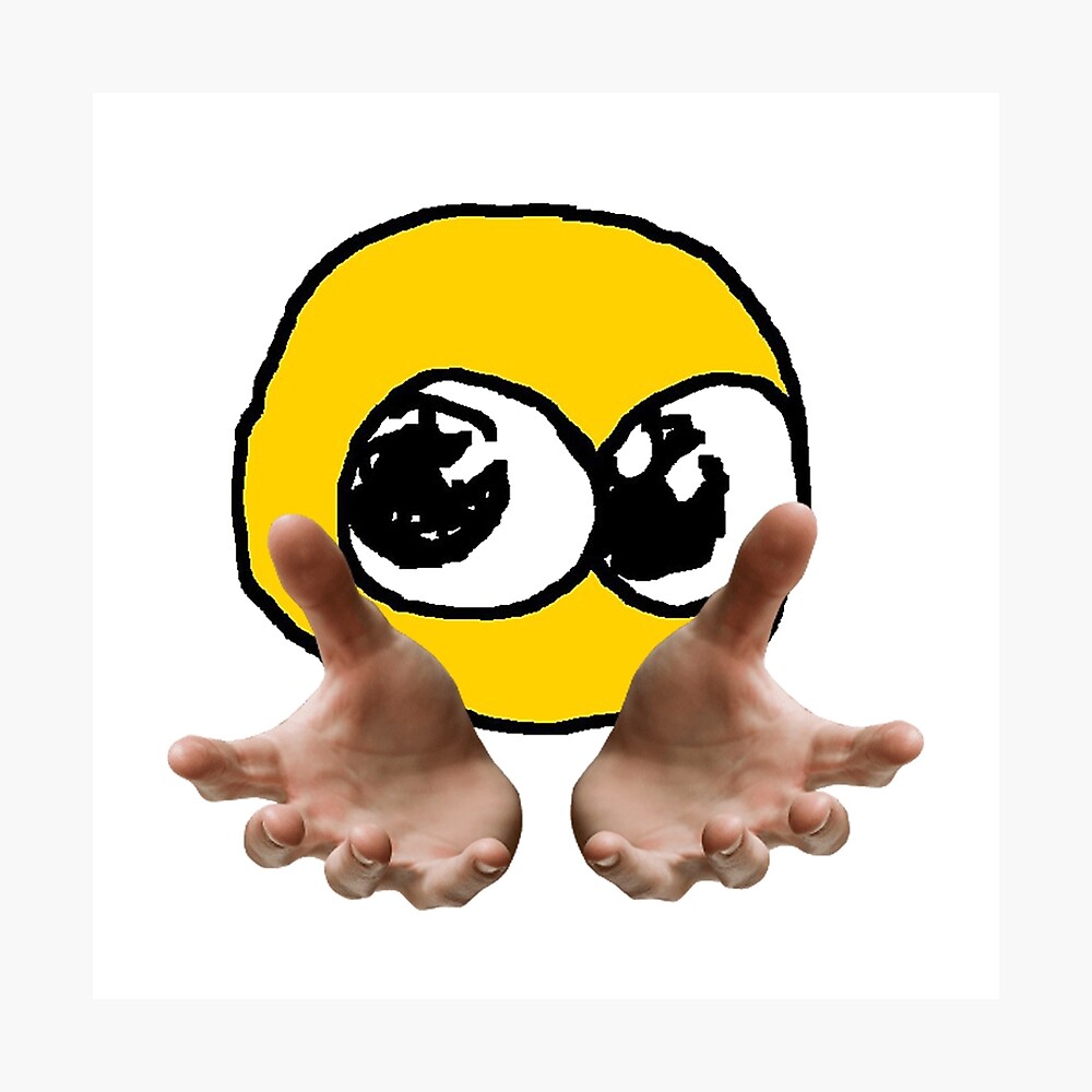 Cursed Emoji Poster By Mandy Kuijper Redbubble