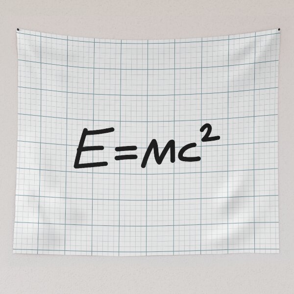 Item preview, E=mc2 Graph Paper designed and sold by OldDannyBrown.